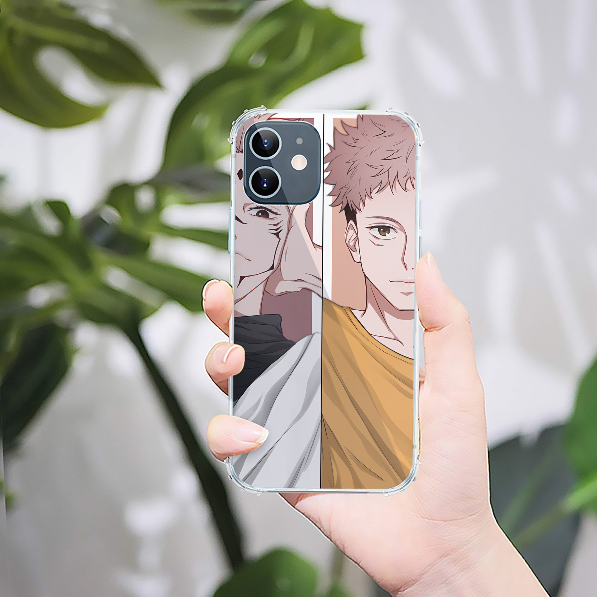 （画像用） SPY×FAMILY间谍家家酒 【iPhone 12シリーズ対応】透明スマホケース（クリアソフトケース）